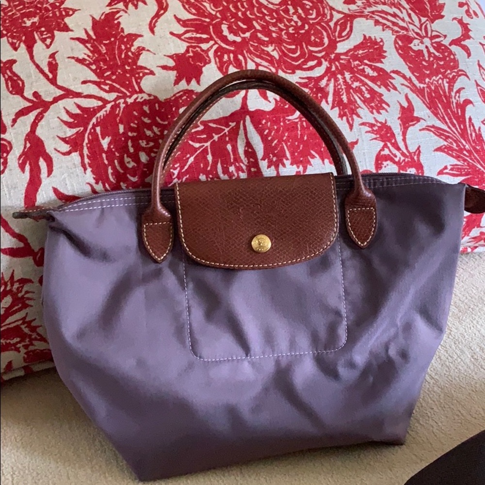 Longchamp Le Pliage Small Nylon Short Handle Tote